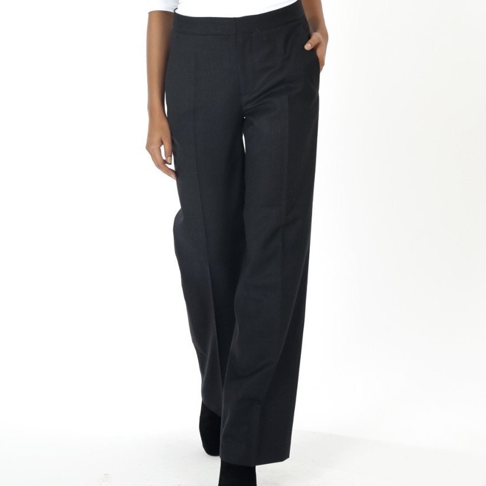 Chloé Stora Anthracite Paola Wool Trousers